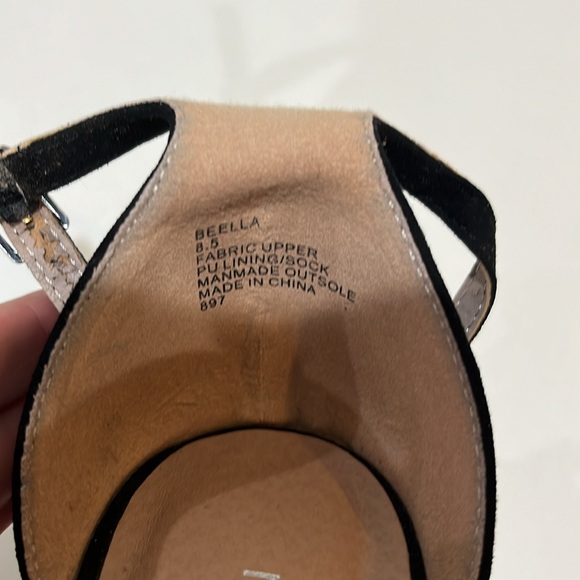 Madden Girl “Beella” open toe stacked heel pumps - Picture 2 of 6